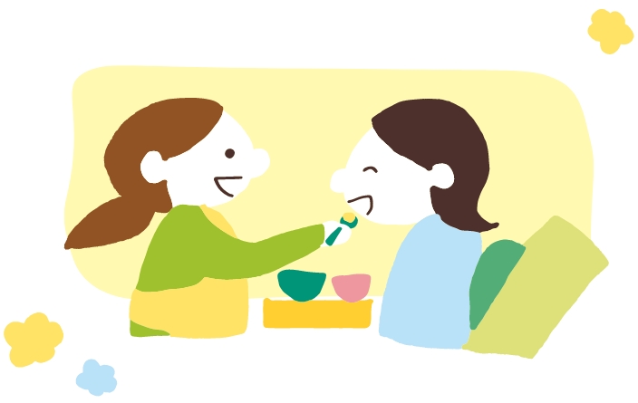 食事などの介護
